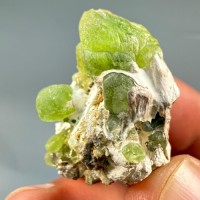 Beautiful Peridot Crystal Specimen