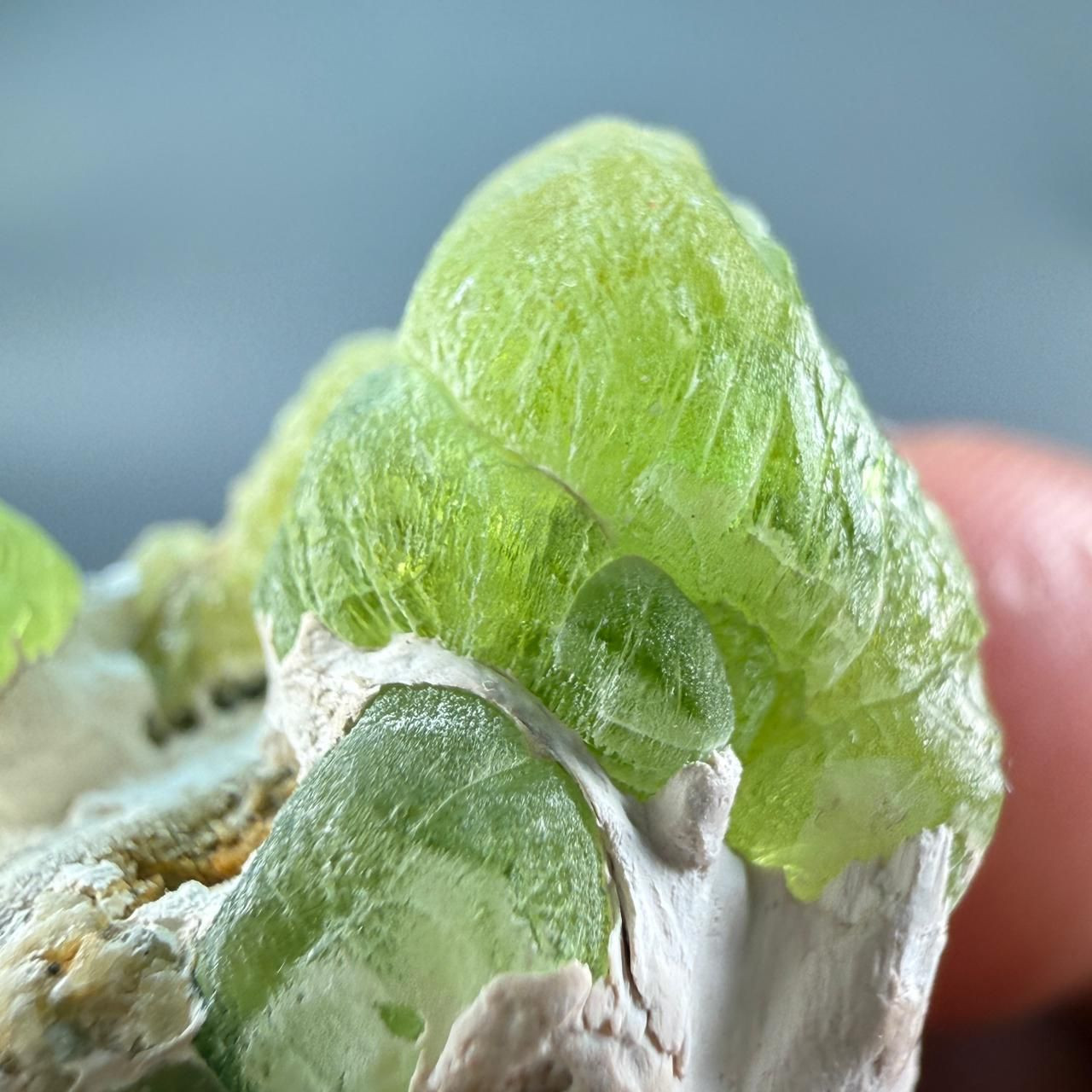 Beautiful Peridot Crystal Specimen